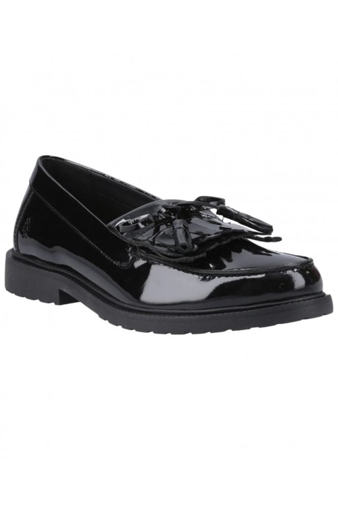 Kiltie Patent Loafers – Black