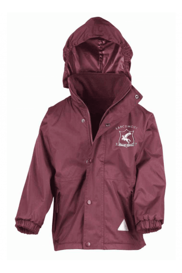 Largymore Primary Primary Heavy Weight Coat - Burgundy