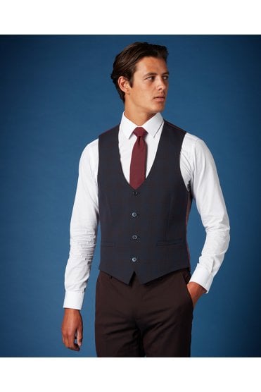 Lazio Waistcoat - Navy