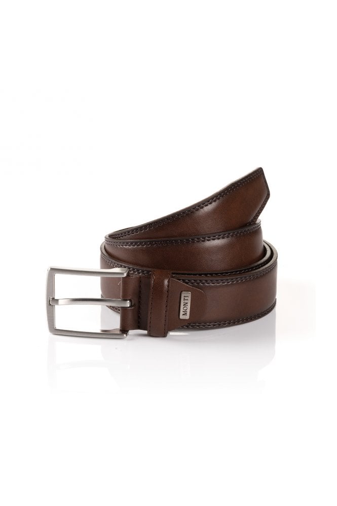 Leather Belt - Dark Brown