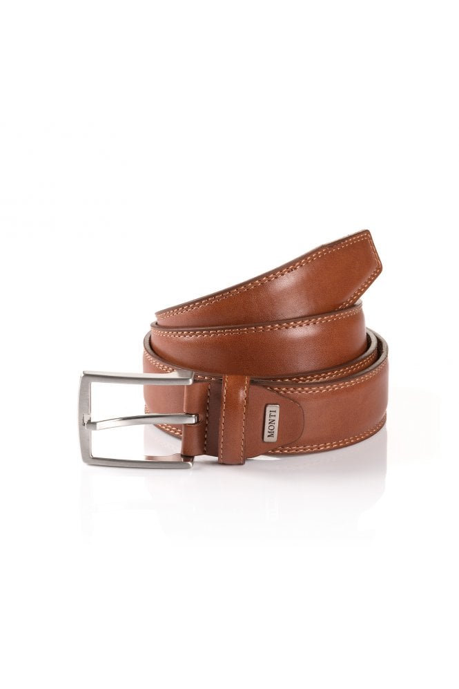 Leather Belt - Light Brown
