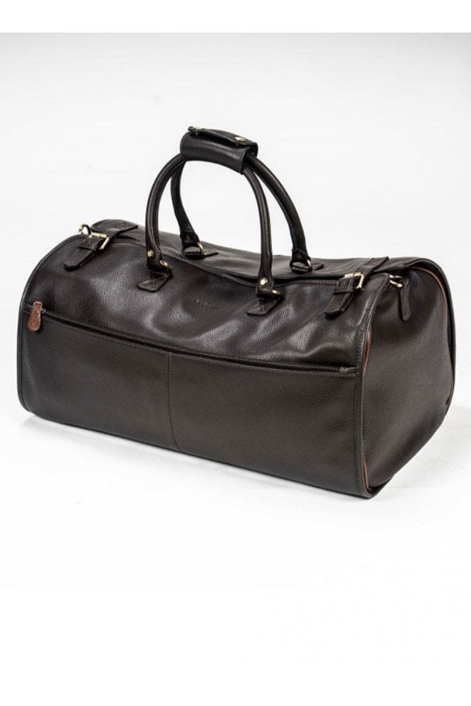 Leather Duffel Bag – Brown