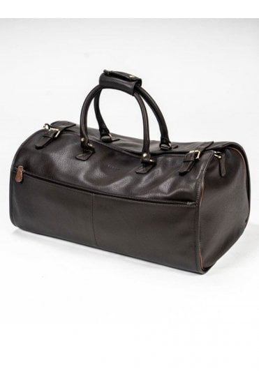 Leather Duffel Bag – Brown