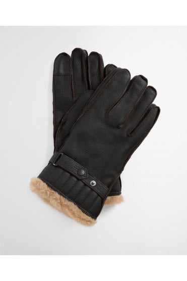 Leather Utility Gloves – Brown