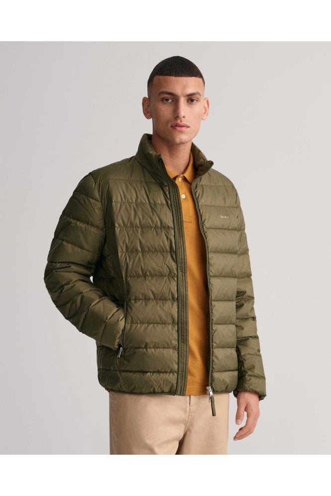 Light Down Jacket - Racing Green
