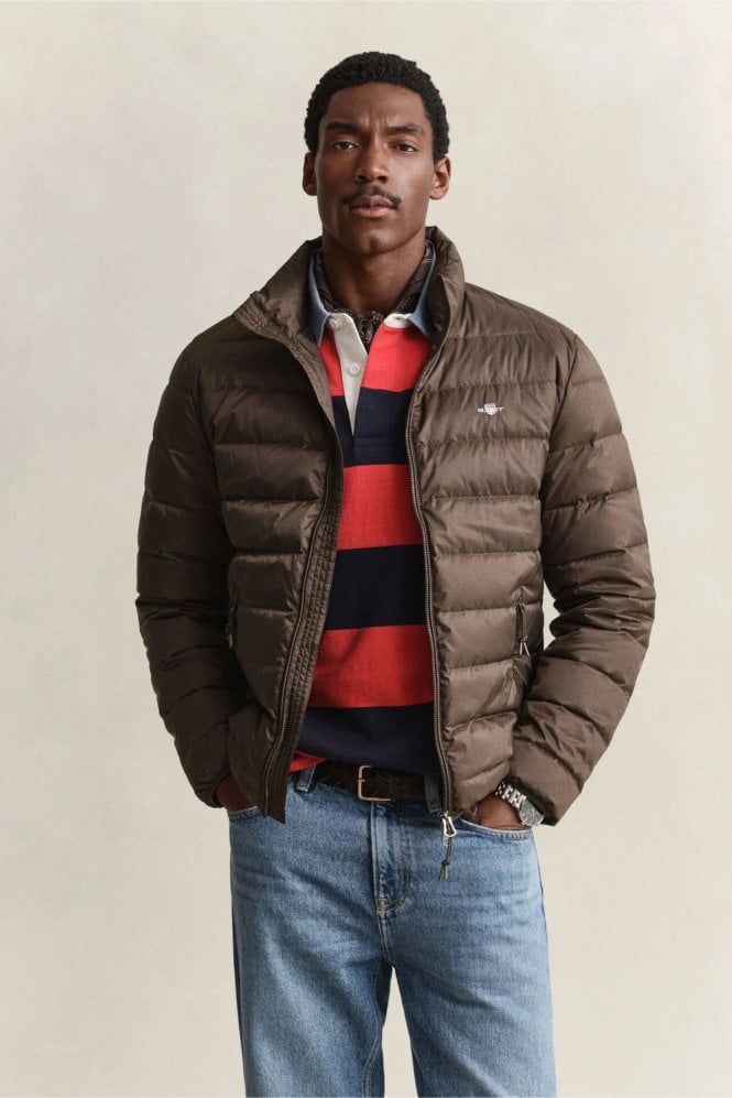 Light Down Jacket – Shadow Brown