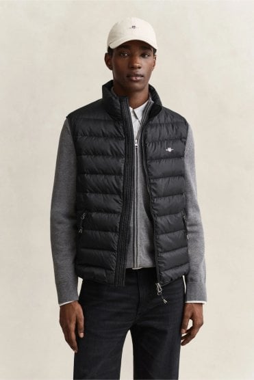 Light Down Vest – Black