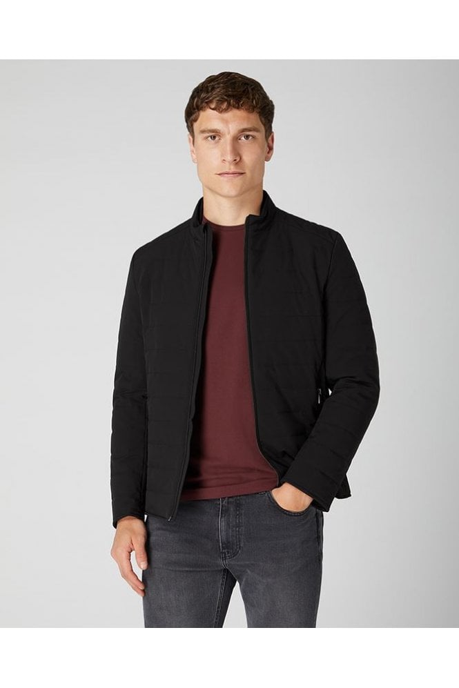 Lightweight Quilted Jacket - Black