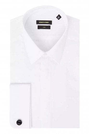 Long Sleeve Formal Shirt - White