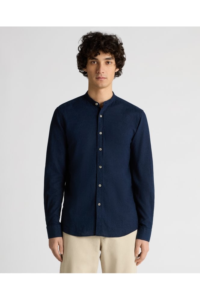 Long Sleeve Regular Fit Casual Shirt – Navy