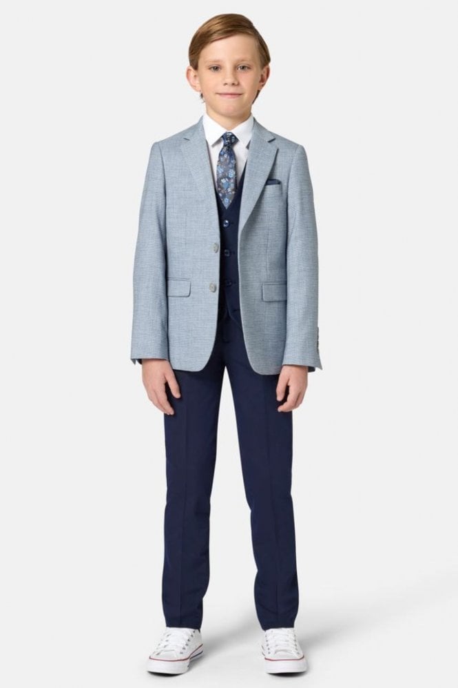 Lucas Boys 3 Piece Suit – Blue