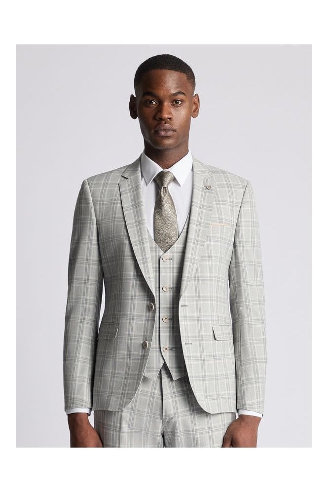 Lucian Slim Fit Jacket – Stone