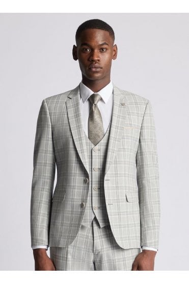 Lucian Slim Fit Jacket – Stone