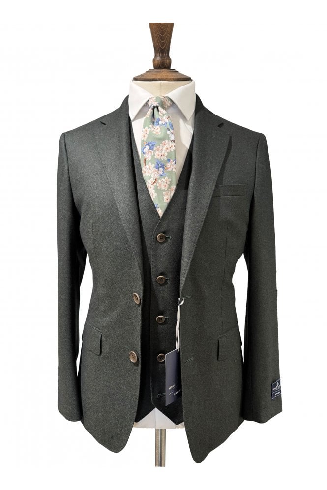 Luxury 3 Piece Suit - Green