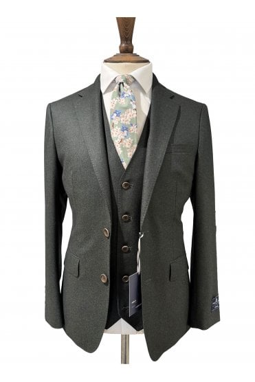 Luxury 3 Piece Suit - Green