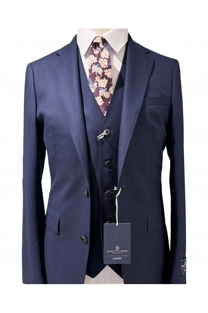 Luxury Waistcoat – Solid Navy