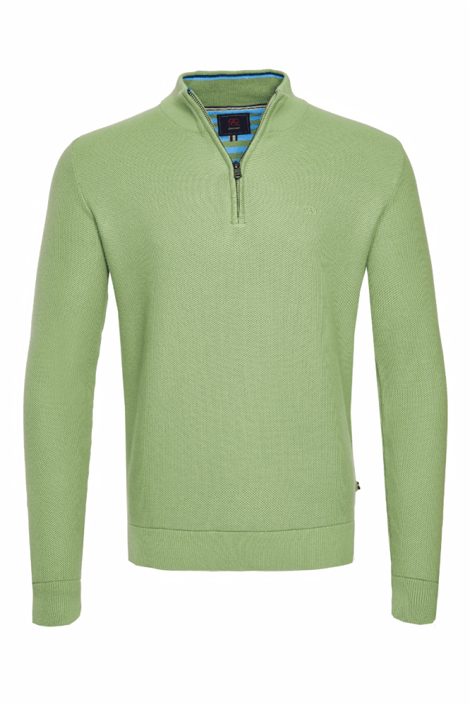 Lyon 1/4 Zip Jumper - Sage