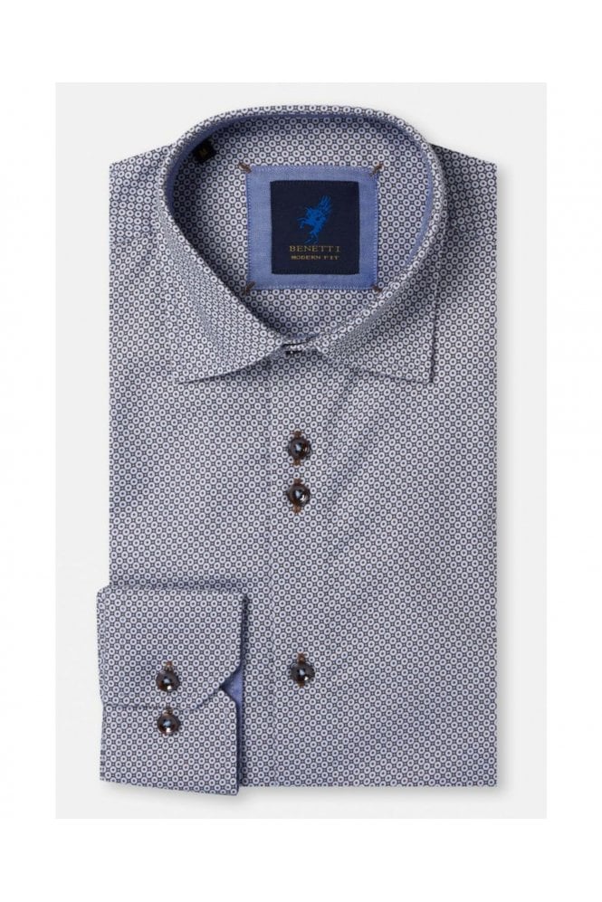 Madison Long Sleeve Casual Shirt – Brown