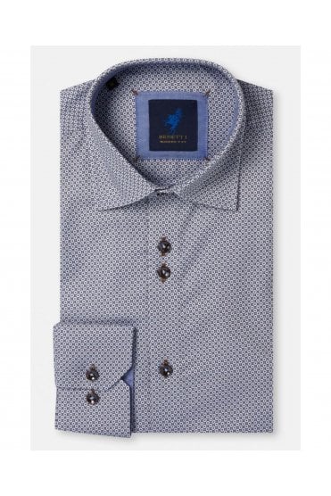 Madison Long Sleeve Casual Shirt – Brown