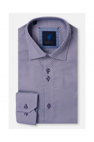 Madison Long Sleeve Casual Shirt – Plum