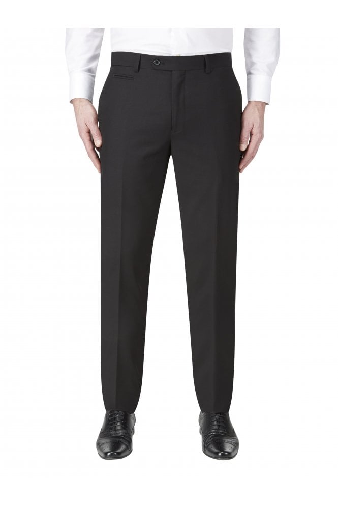 Madrid Slim Suit Trousers – Black