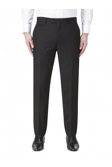 Madrid Slim Suit Trousers – Black
