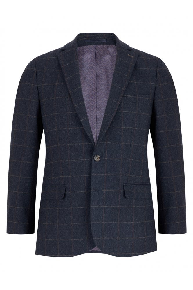 Marseille Wool-Blend Jacket - Navy