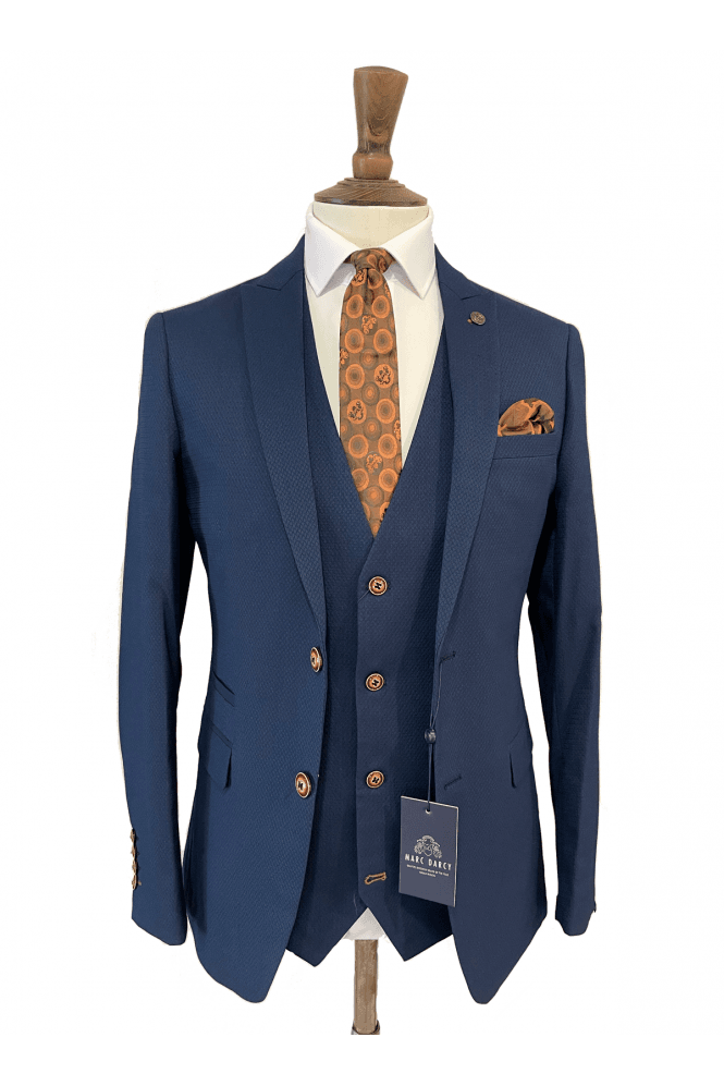 Max Blazer with Contrast Buttons - Royal Blue