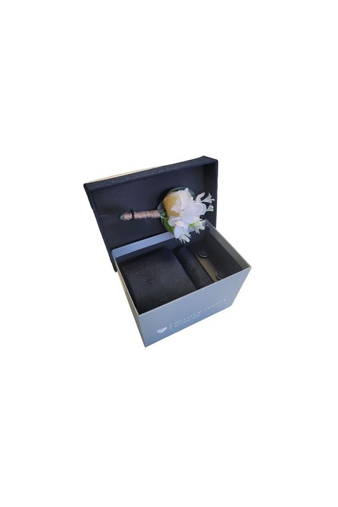 Mini Paisley Tie Gift Set – Midnight