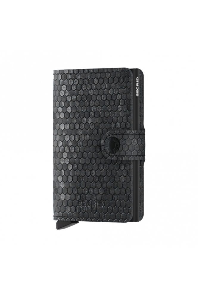 Miniwallet Hexagon - Black