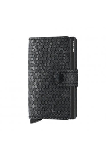 Miniwallet Hexagon - Black