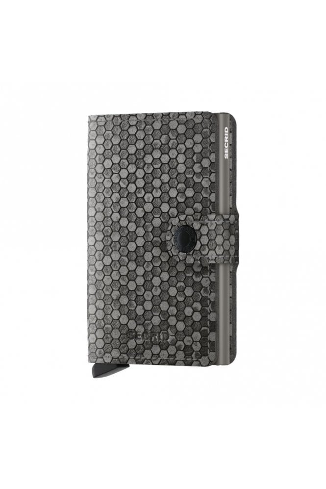 Miniwallet Hexagon - Grey