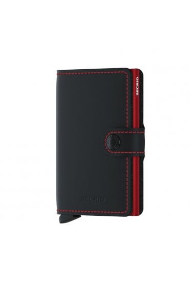 Miniwallet Matte - Black + Red
