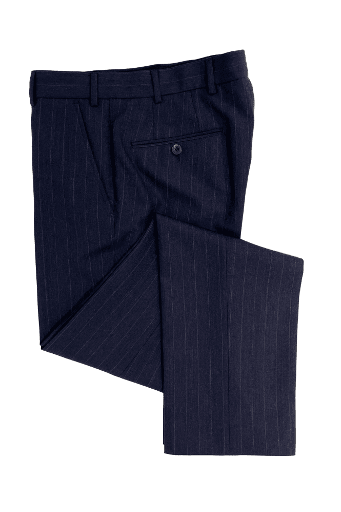 Mix and Match Liffey Trouser - Navy Stripe