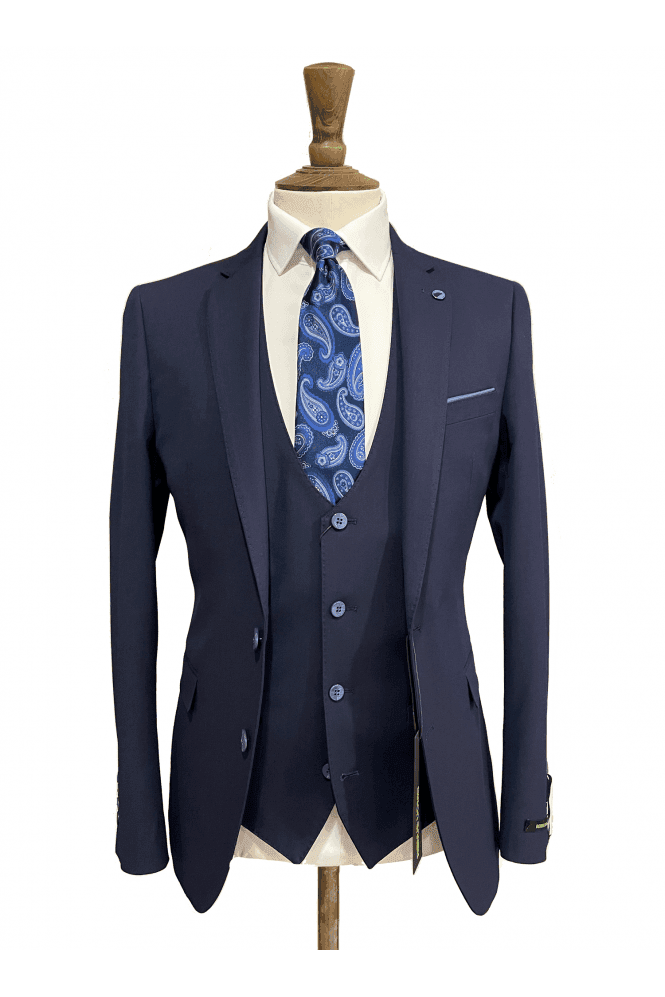 Mix and Match Tapered Palucci Jacket - Navy