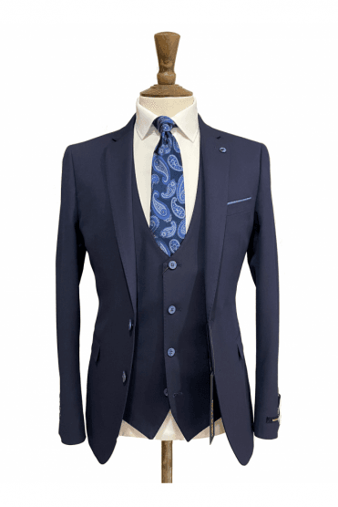 Mix and Match Tapered Palucci Jacket - Navy