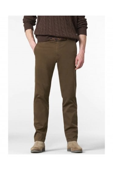 New York Fine Texture Chinos – Cappuccino