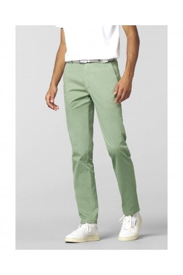 New York Stretch Summer Twill Chinos – Sage
