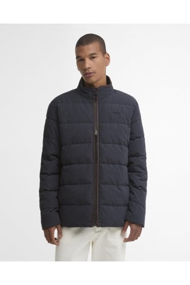 Noree Quilted Jacket – Dark Navy