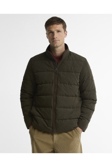 Noree Quilted Jacket – Dark Sage
