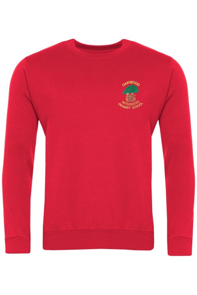 Oakwood Primary Sweatshirt - Red