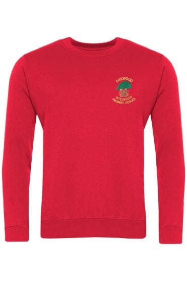 Oakwood Primary Sweatshirt - Red