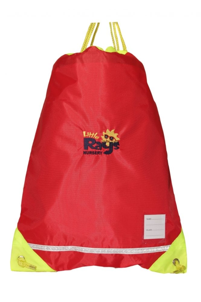 Official Little Rays School Bag - Red