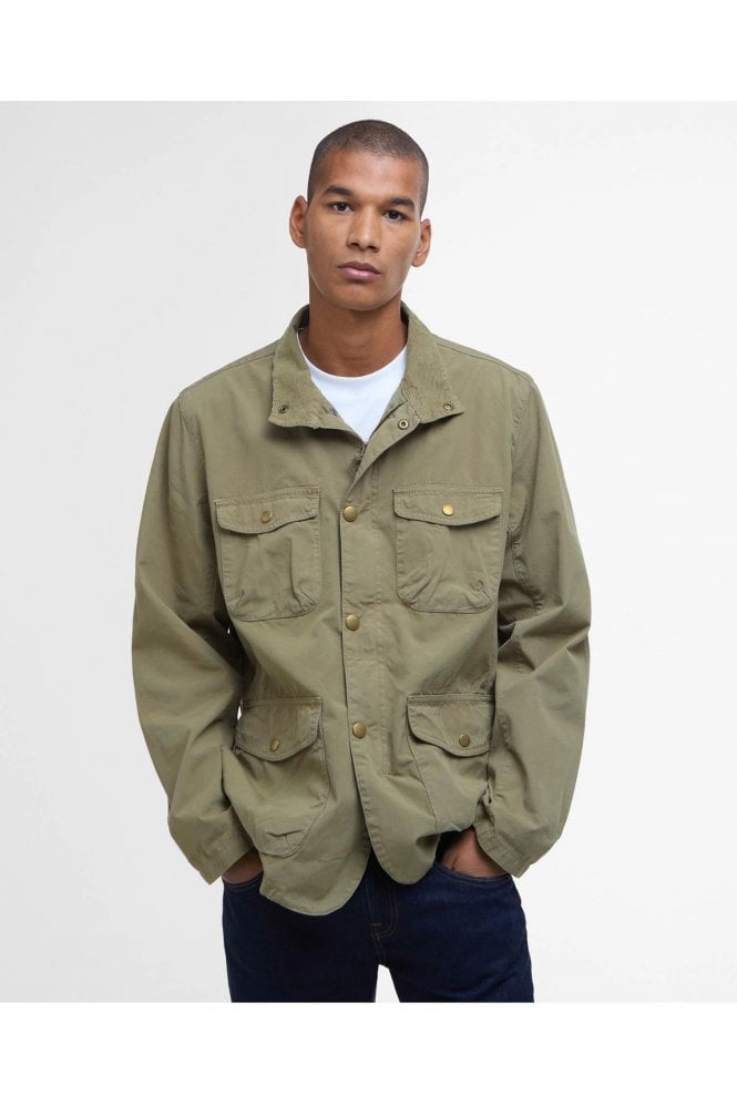 Ogston Casual Jacket – Bleached Olive