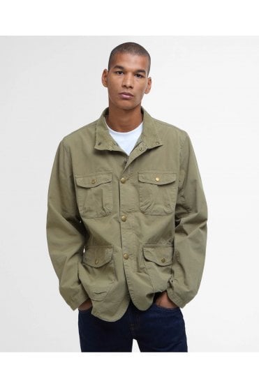 Ogston Casual Jacket – Bleached Olive