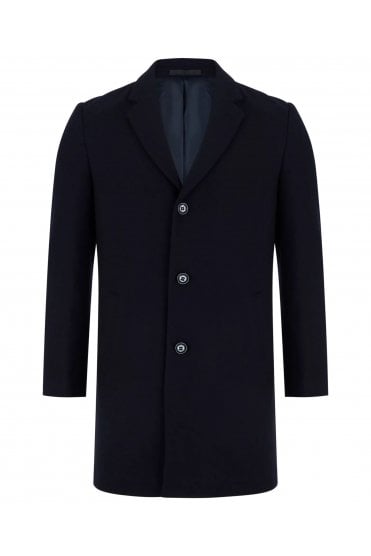 Osbourne Tailored Coat - Navy