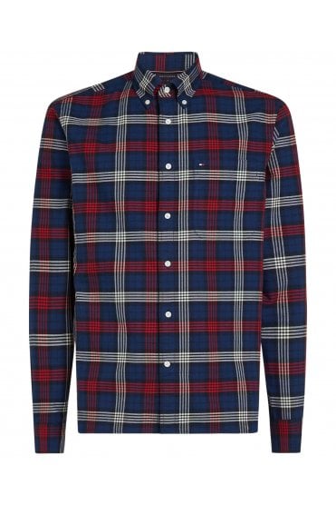 Oxford Check Regular Fit Shirt – Desert Sky / Multi Check