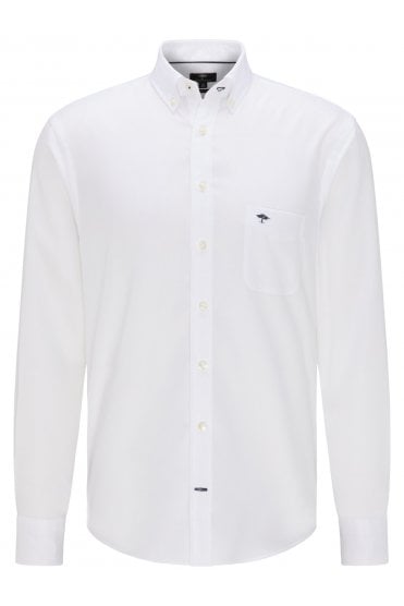 Oxford Cotton Shirt – White