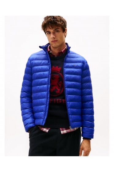 Packable Water Repellent Jacket – Wedge Blue