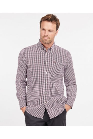 Padshaw Tailored Shirt - Rich Red